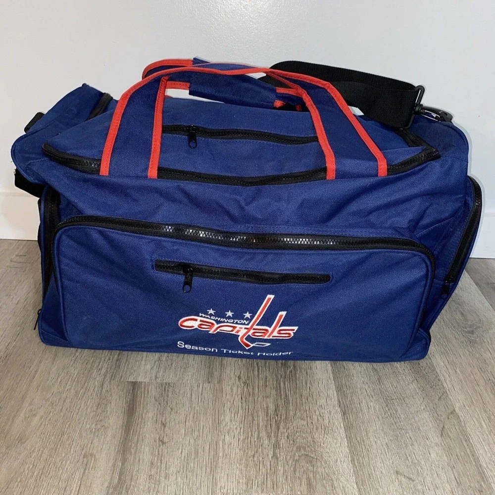 Washington Capitals Season Ticket Holders Embroidered Duffel Bag Hockey Rare NHL